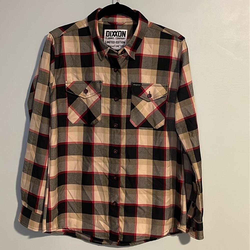 DIXXON Flannel Company Limited Edition Snap On Button Down Shirt Women’s Large